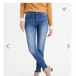 Madewell High Rise Skinny Jeans EUC